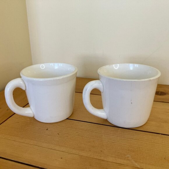 Hunting Retriever Dog Coffee Mugs Set of 2 Vintage Made in USA 8 oz Ceramic - Picture 5 of 9